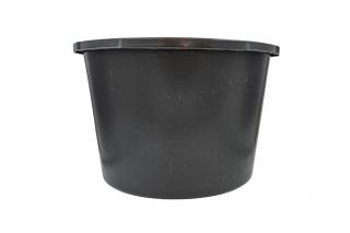 MPLAST - Plastová nádoba okruhlá čierna 45l