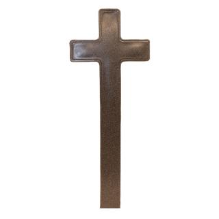 Mplast - Plastový kríž malý Hnedý Pieskovec