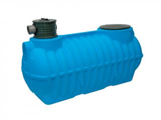 Plastová nádrž na dažďovú vodu so zabudovanou filtráciou  WATER 1000