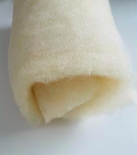 100 g  Slovenská vlna- Merino mykaná vo vlyse, natural (Merino)