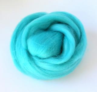 100 g - spearmint tyrkys svetlá (Merino  spearmint)