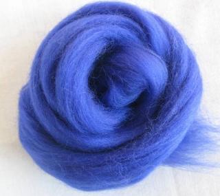 Merino vlna -  fialovo-modrastá (Merino -  )
