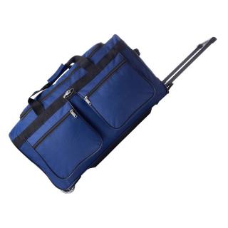 Modrá cestovná taška na kolieskach &quot;Comfort&quot; - veľ. L