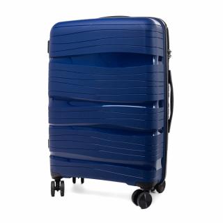 Modrý palubný kufor do lietadla s TSA zámkom &quot;Royal&quot; - veľ. M