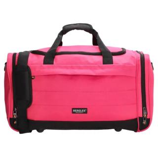 Ružová cestovná taška na rameno &quot;Typical&quot; - veľ. L