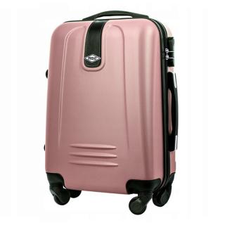 Ružový ľahký plastový cestovný kufor &quot;Superlight&quot; - veľ. XL