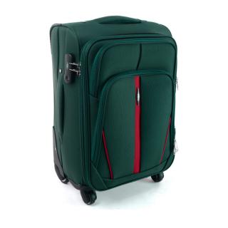 Zelený látkový cestovný kufor do lietadla &quot;Practical&quot; - veľ. M