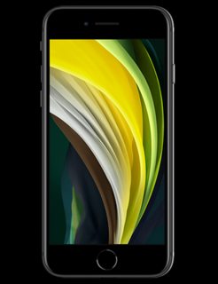 Apple iPhone SE (2020) 128GB Black  + Ochranné tvrzené sklo ZDARMA