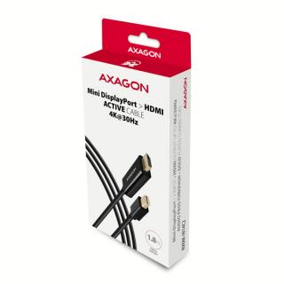 AXAGON Mini DisplayPort-HDMI 1,8 m čierny