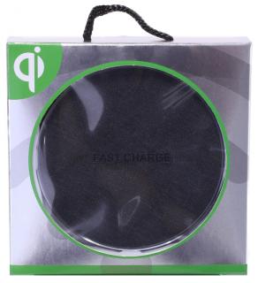 Bezdrôtová nabíjacia podložka Wireless Qi - Čierna