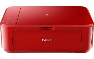 Canon Pixma MG3650S červená