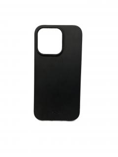 Fixed silikónový ochranný kryt pre Apple iPhone 14 Pro/15 Pro - Čierna