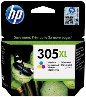 HP 305XL originální inkoustová kazeta tříbarevná 3YM63AE