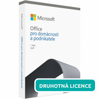 Microsoft Office 2021 pre Podnikateľov a Domácnosti (Mac OS)  Druhotná elektronická licence