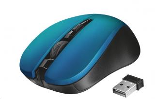 Mydo Silent Click Wireless Mouse - modrá