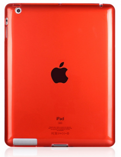 Ochranný kryt pre Apple iPad 2/3/4 gen. - Červený