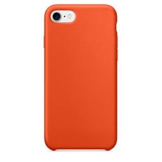 Silikónový ochranný kryt pre Apple iPhone 7/8/SE 2020/SE 2022 - Oranžová