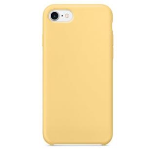 Silikónový ochranný kryt pre Apple iPhone 7/8/SE 2020/SE 2022 - žltá