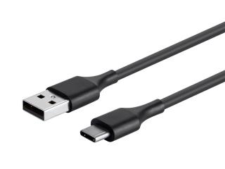 Synchronizačný a nabíjací kábel USB-C 1 m - Čierny