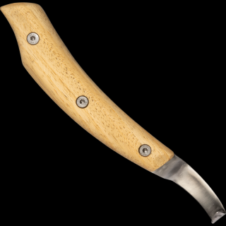 Jednostranný kopytný nôž CARRÉ  FLEXX DELUXE  (rukoväť z akáciového dreva) - rôzne druhy Tip: Ľavý/rovná čepeľ