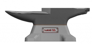 Kovadlina CARRÉ s hliníkovým podstavcom (rôzne veľkosti) Veľkosť 2: L