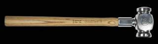 Podkúvačske kladivo DOUBLE  S  s drevenou násadou (rôzne veľkosti) Váha: 1000gr