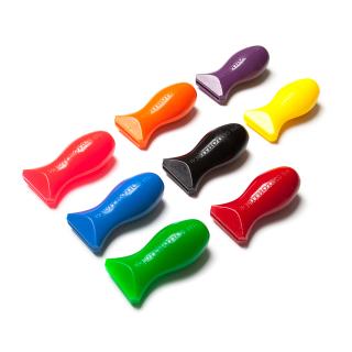 Polyuretánová rúčka na rašple EQUITHOTICS (rôzne farby) Farba: Bordová
