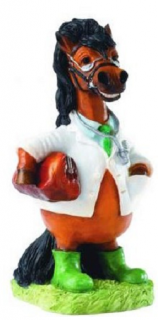 Ručne maľovaná soška PONY PALS (rôzne druhy) Druh a veľkosť: veterinár (12cm)