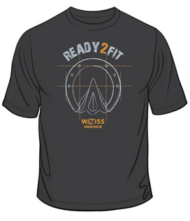Tričko WEISS  READY2FIT  (rôzne veľkosti a farby) Farba: Čierna, Veľkosť*: 3XL
