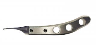 Veterinárny abscesový kopytný nôž ICAR  VET 2.0 Abscess LOOP  (hliníková rukoväť) 11mm