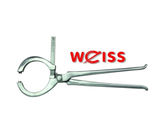 WEISS Palpačné kliešte (nastaviteľné ústa) HT14  380mm