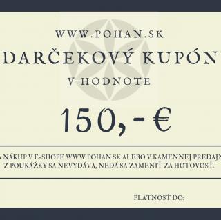 Darčeková poukážka 150 €