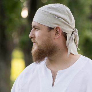 Ľanová šatka na hlavu