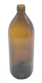 Fľaša LIEKOVKA 1000 ml hnedá Počet kusov v balenie: 24
