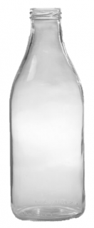 Fľaša na MLIEKO 1000 ml číra Počet kusov v balenie: 250 a viac