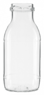 Fľaša na MLIEKO 250 ml číra Počet kusov v balenie: 1