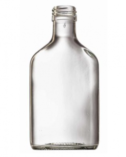 Fľaša PLACATKA 0,2 l číra Počet kusov v balenie: 650 a viac