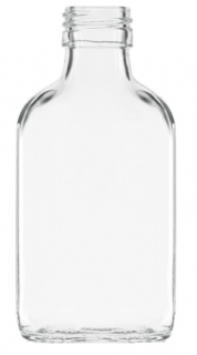 Fľaša PLACATKA MINI 100 ml číra Počet kusov v balenie: 750 a viac