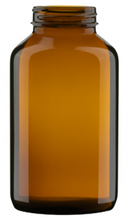 Liekovka 300 ml širokohrdlá hnedá Počet kusov v balenie: 48