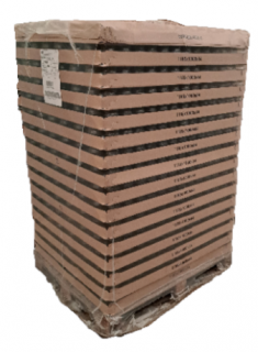 Paleta pohára 370 ml FACETA vysoká číry PALETA/počet ks na palete: 2970