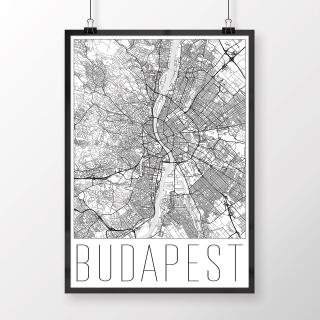 BUDAPEŠŤ, moderná, biela