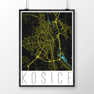 KOŠICE, moderné, čierne