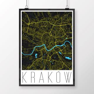 KRAKOV, moderný, čierny