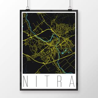 NITRA, moderná, čierna