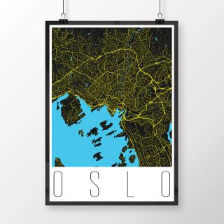 OSLO, moderné, čierne