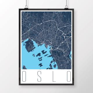 OSLO, moderné, tmavomodré