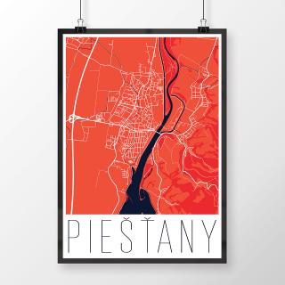 PIEŠŤANY, moderné, červené