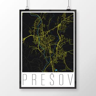 PREŠOV, moderný, čierny