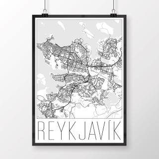 REYKJAVÍK, moderný, biely