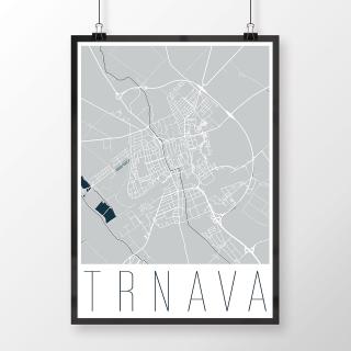 TRNAVA, moderná, svetlomodrá